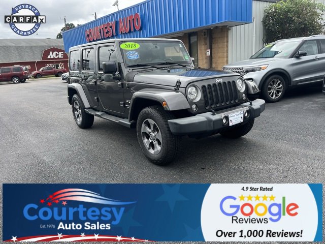 Used 2018 Jeep Wrangler Unlimited Sahara