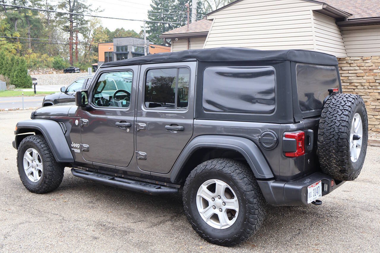 Used 2018 Jeep Wrangler Unlimited Sport S AWD/4WD image 6