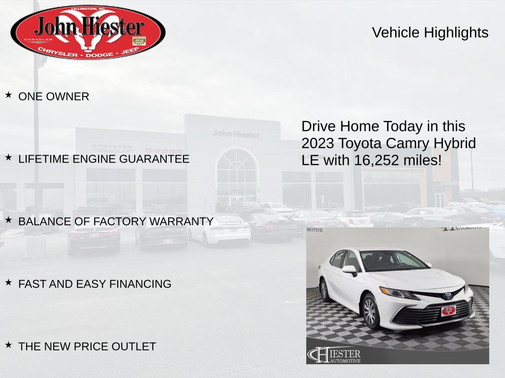 Used 2023 Toyota Camry LE FWD image 5