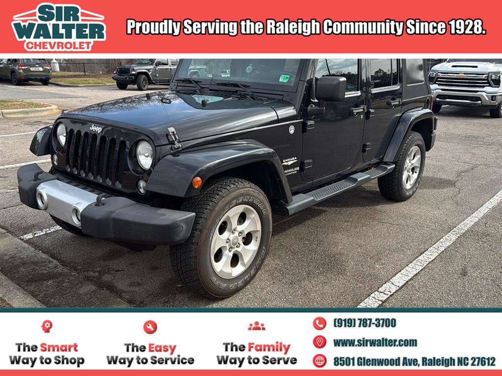 Used 2014 Jeep Wrangler Unlimited Sahara w/ Max Tow Package