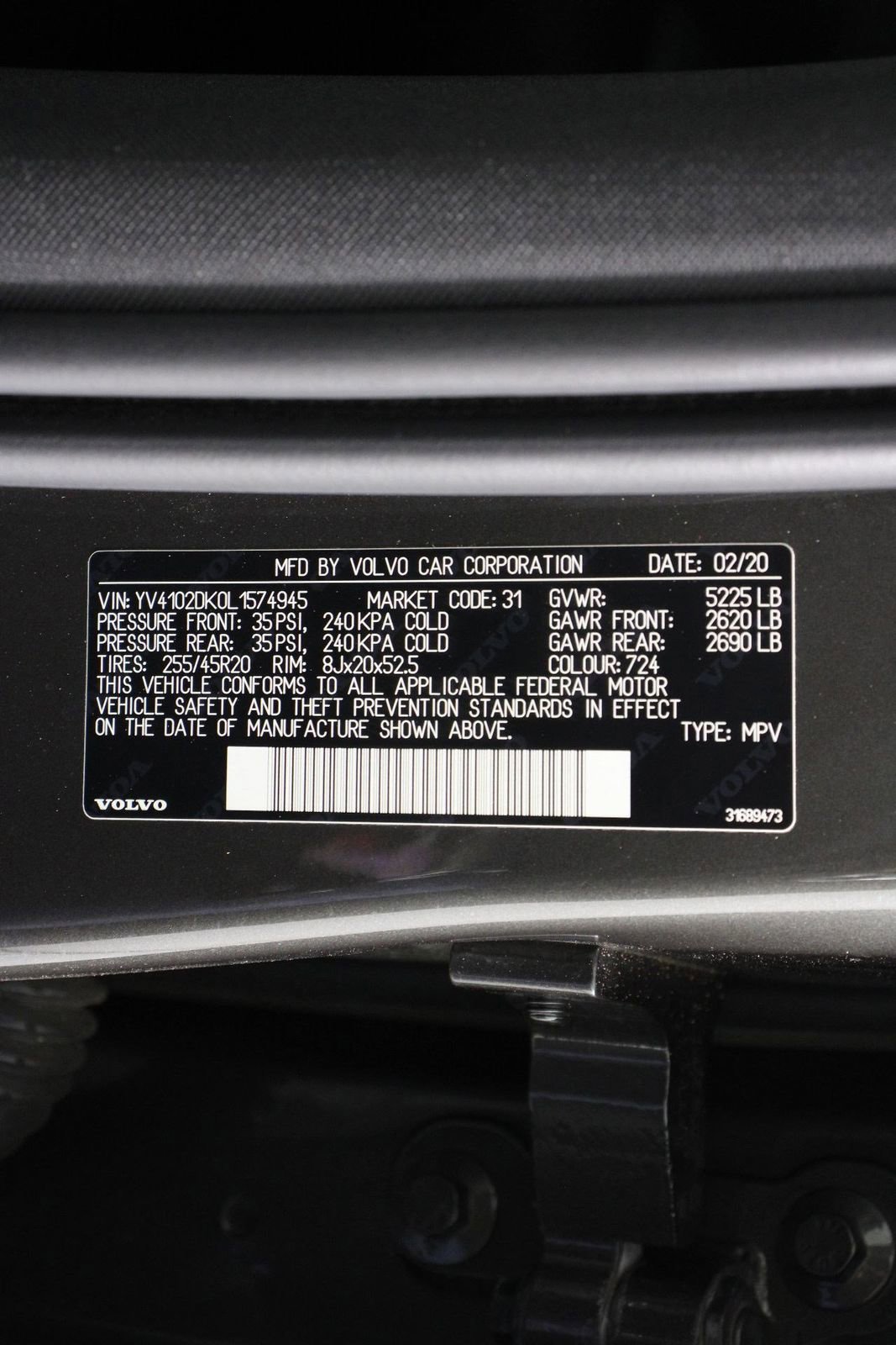 Used 2020 Volvo XC60 T5 Momentum w/ Protection Package Premier image 16