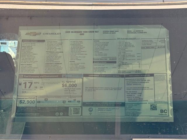 New 2026 Chevrolet Silverado 1500 RST image 37