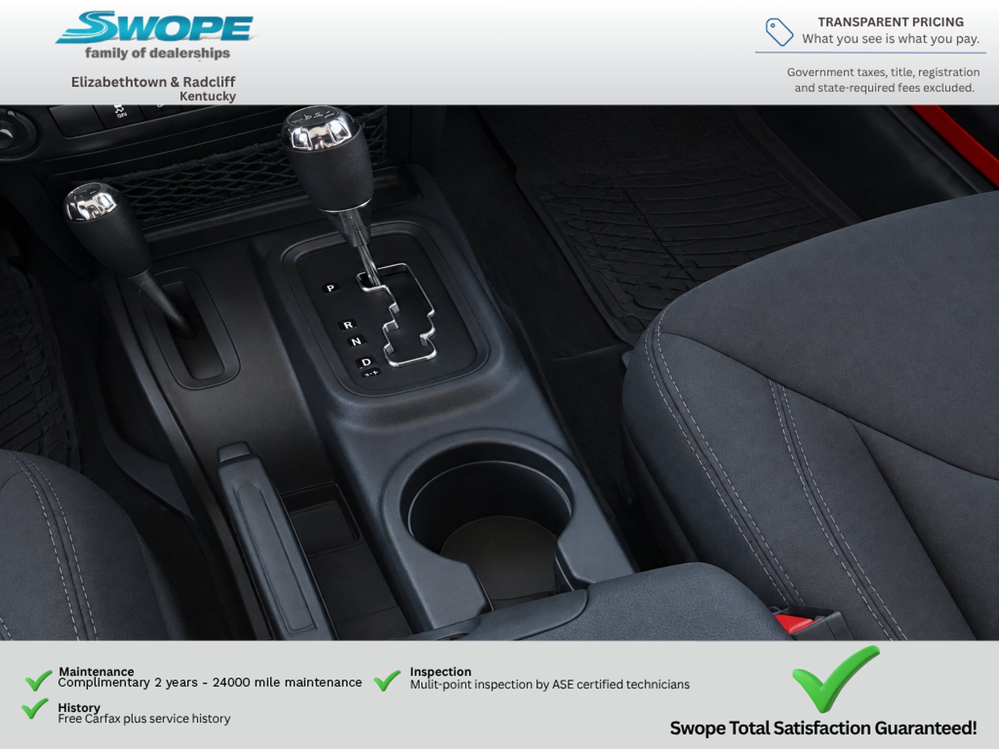 Used 2015 Jeep Wrangler Unlimited Sport w/ Quick Order Package 24S AWD/4WD image 15
