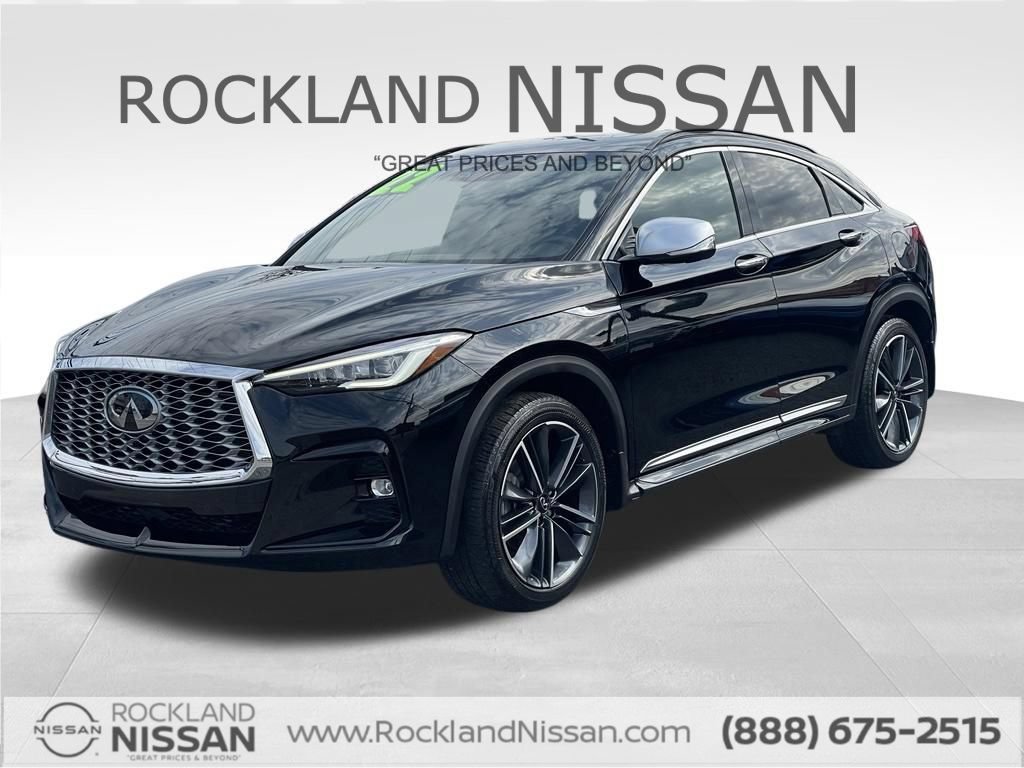 Used 2022 INFINITI QX55 Essential w/ Proassist Package AWD/4WD video 1