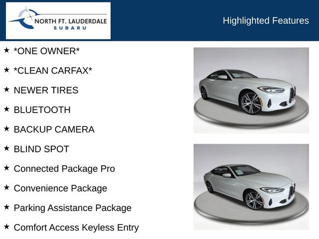 Used 2021 BMW 430i xDrive Coupe w/ Convenience Package image 7