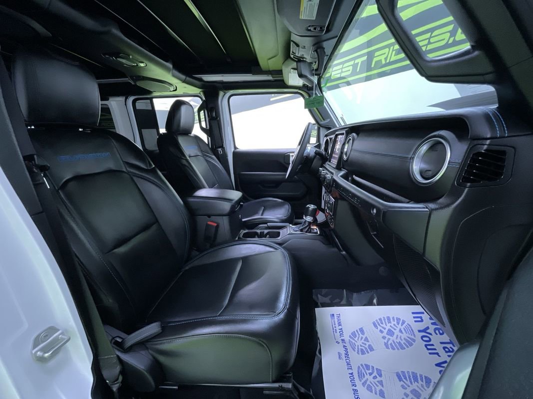 Used 2023 Jeep Wrangler Unlimited Rubicon 4xe w/ Cold Weather Group image 30