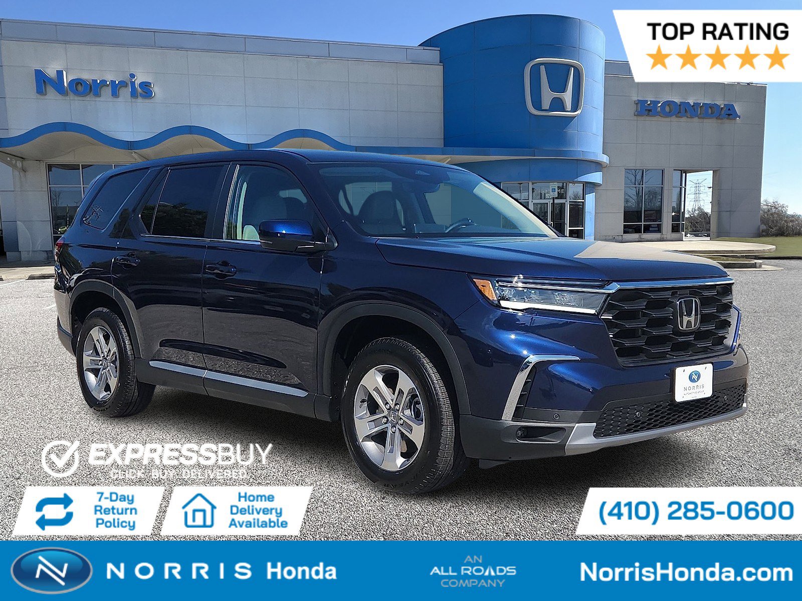 New 2025 Honda Pilot EX-L