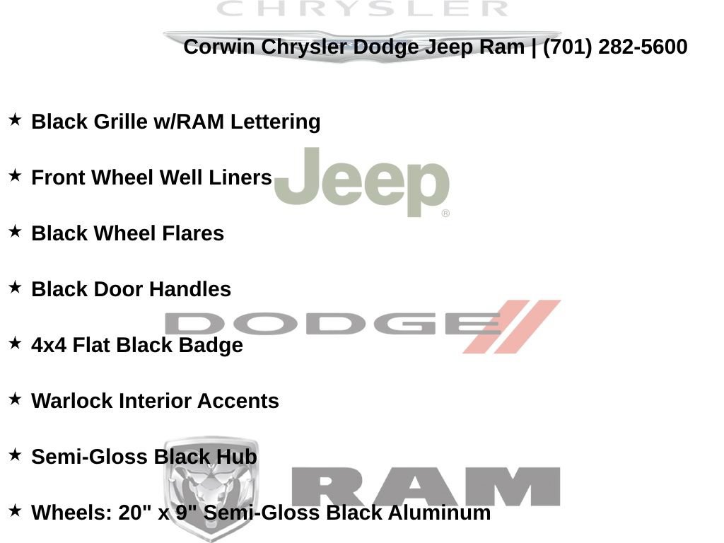 Certified 2021 RAM 1500 Warlock AWD/4WD image 23