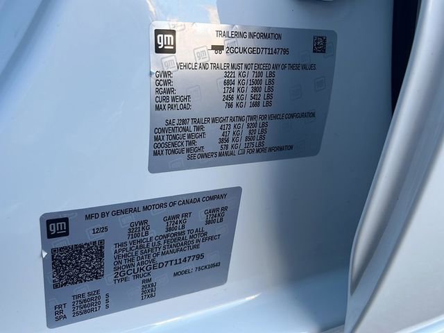 New 2026 Chevrolet Silverado 1500 LTZ w/ LTZ Premium Package image 29