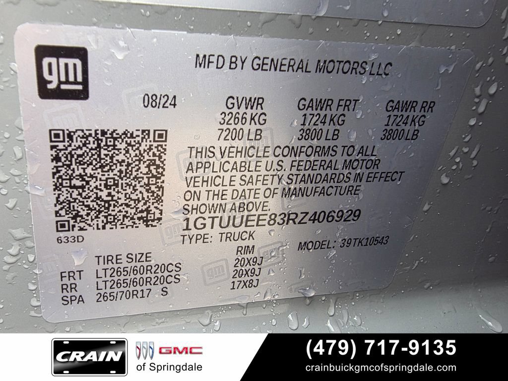 Used 2024 GMC Sierra 1500 AT4 w/ Technology Package AWD/4WD image 33