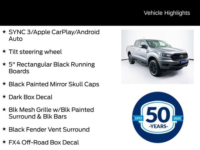 Certified 2023 Ford Ranger Lariat w/ Equipment Group 501A High AWD/4WD image 21
