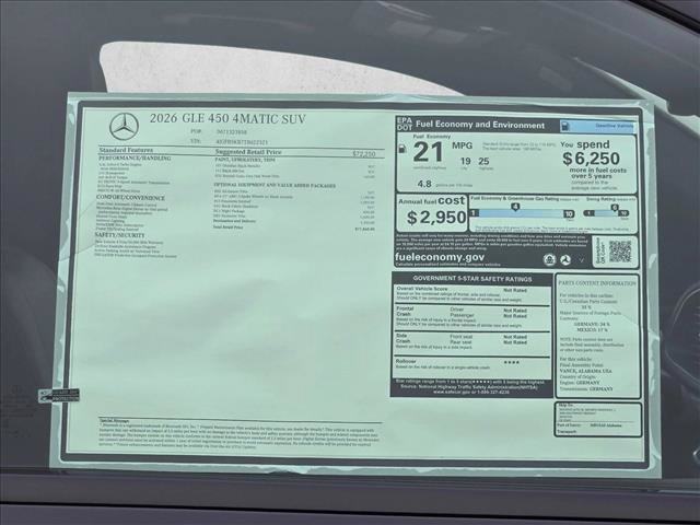 New 2026 Mercedes-Benz GLE 450 4MATIC image 18