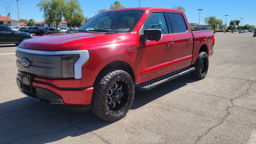Used 2023 Ford F150 Lightning XLT w/ Equipment Group 312A High image 4