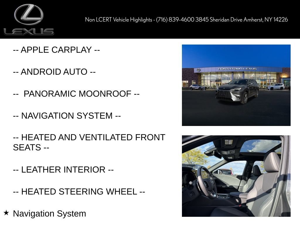 Certified 2025 Lexus TX 350 350 Premium image 6