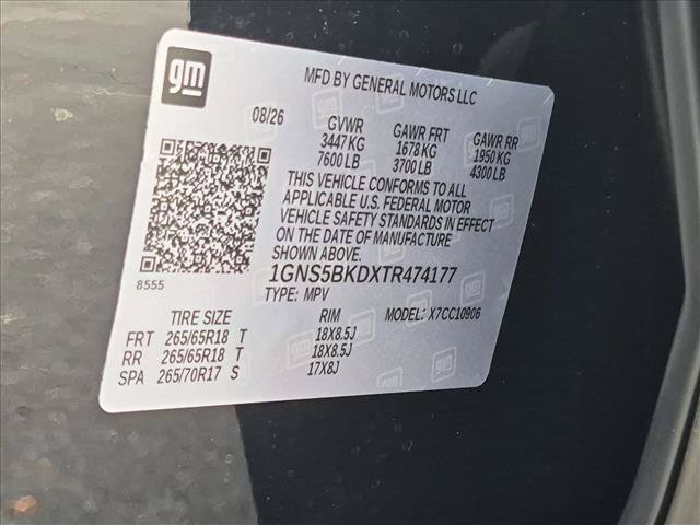 New 2026 Chevrolet Suburban LS w/ LPO, Dark Essentials Package RWD image 18