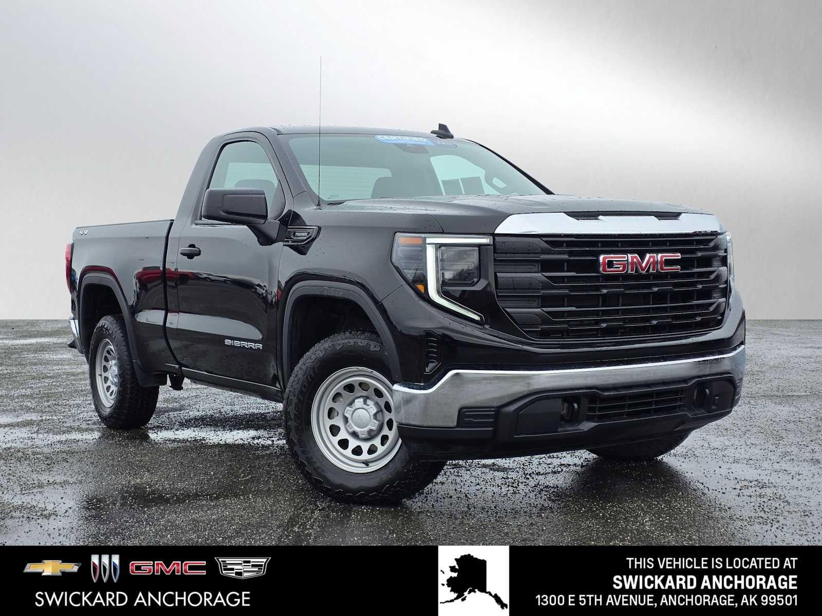 Certified 2025 GMC Sierra 1500 Pro w/ Pro Value Package AWD/4WD image 1