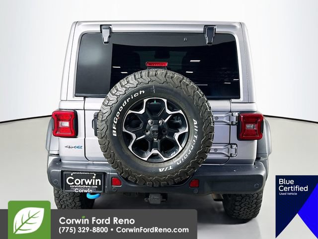 Used 2021 Jeep Wrangler Unlimited Rubicon 4xe w/ Steel Bumper Group AWD/4WD image 9
