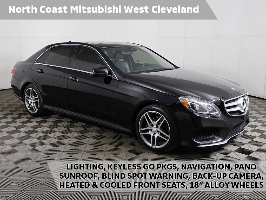 Used 2015 Mercedes-Benz E 400 4MATIC Sedan w/ Lighting Package