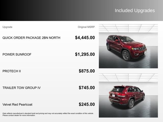 Used 2020 Jeep Grand Cherokee Laredo w/ Quick Order Package 2BN North AWD/4WD image 4