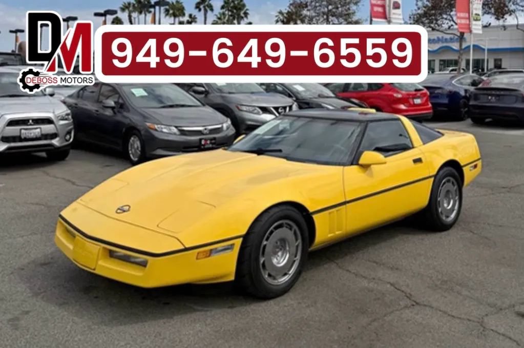 Used 1987 Chevrolet Corvette Coupe