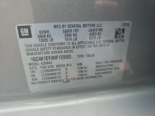 Used 2017 Chevrolet Silverado 3500 High Country w/ Duramax Plus Package AWD/4WD image 25
