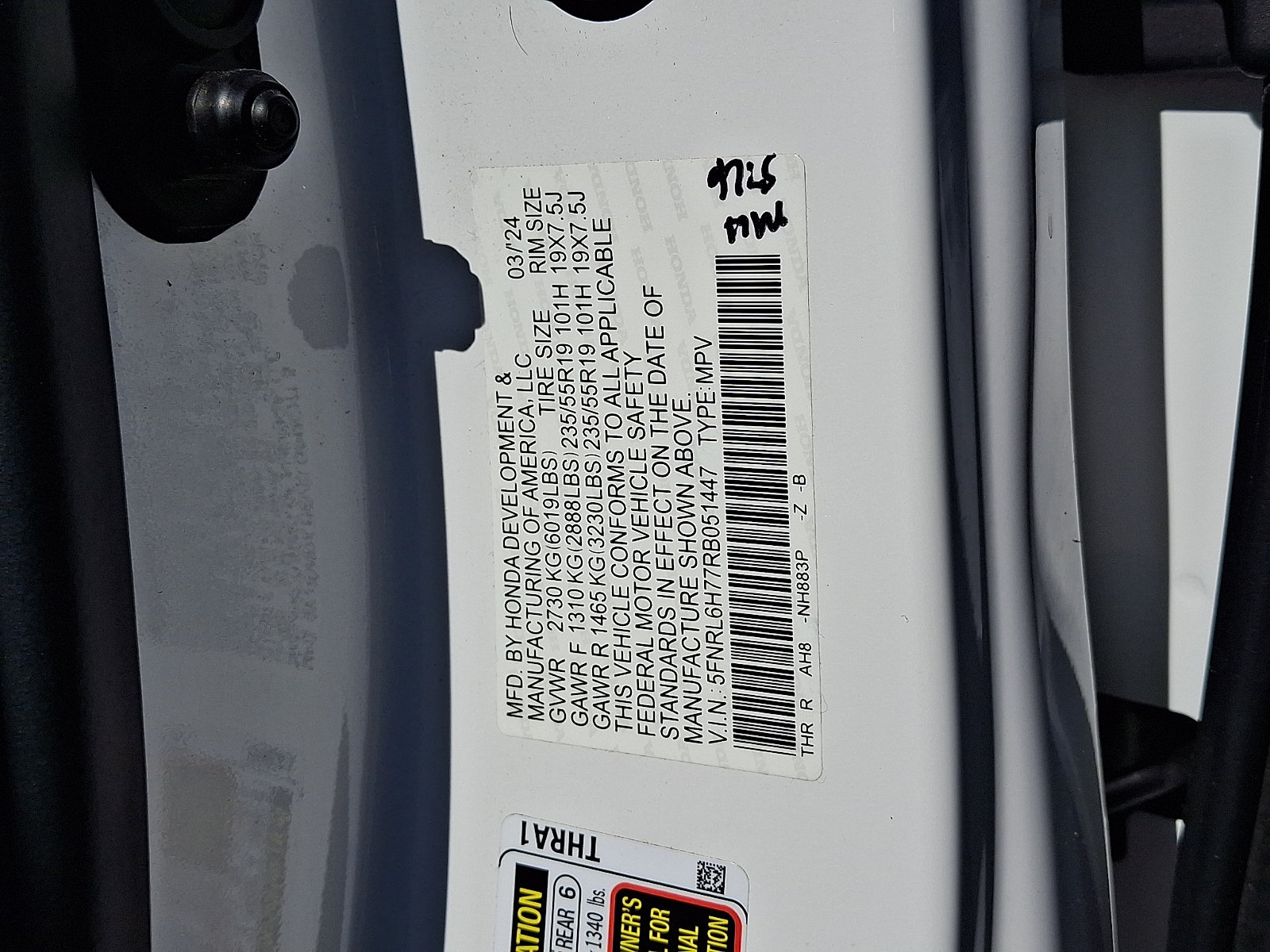 Certified 2024 Honda Odyssey Sport image 20