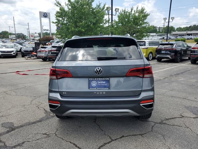 Used 2023 Volkswagen Taos SE w/ Black Wheel Package FWD image 5