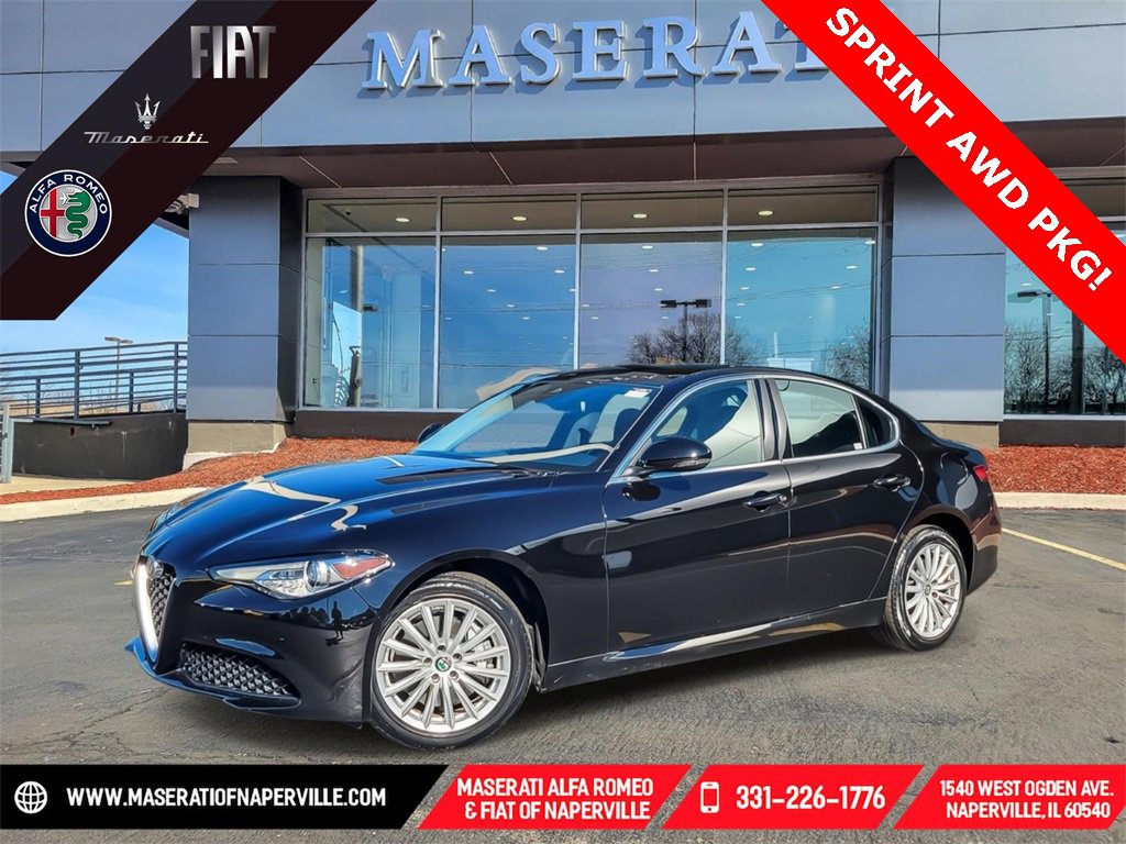 Used 2021 Alfa Romeo Giulia Sprint w/ Sun & Sound Package