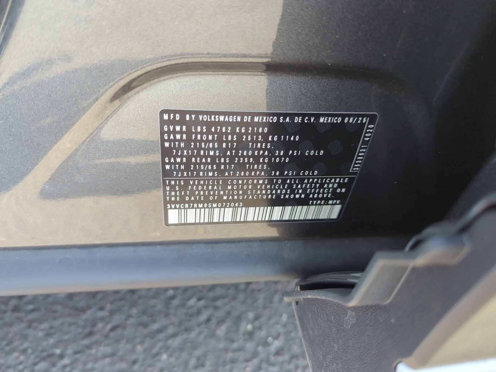 New 2025 Volkswagen Tiguan S image 24