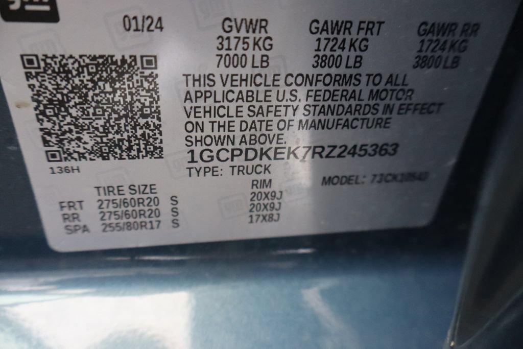 Used 2024 Chevrolet Silverado 1500 LT AWD/4WD image 29