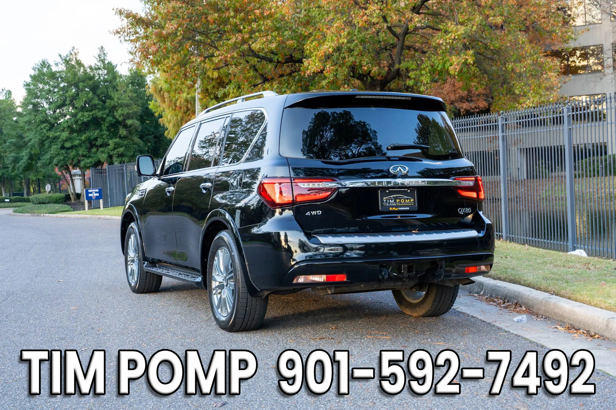 Used 2021 INFINITI QX80 Luxe w/ Cargo Package image 8