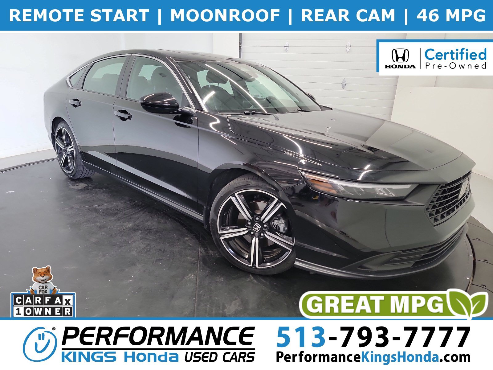 Certified 2024 Honda Accord Sport