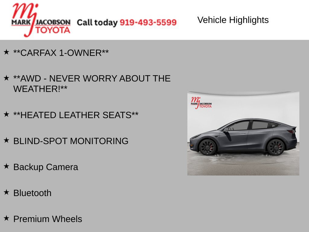 Used 2022 Tesla Model Y Performance AWD/4WD image 5