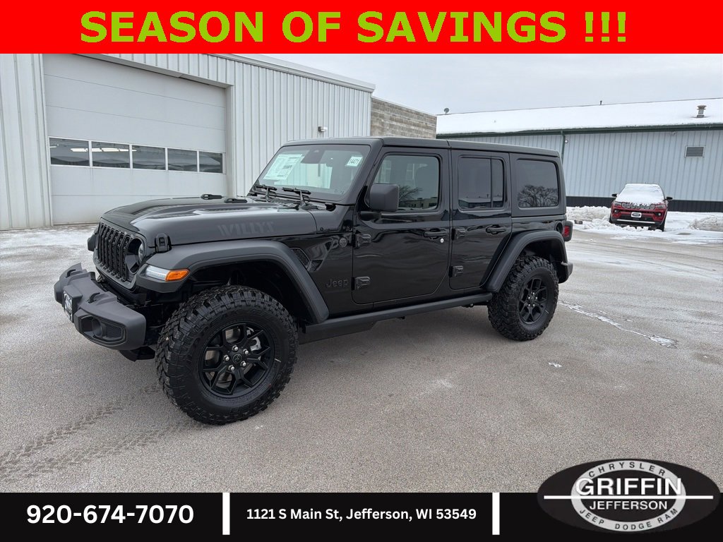 New 2026 Jeep Wrangler Willys image 1