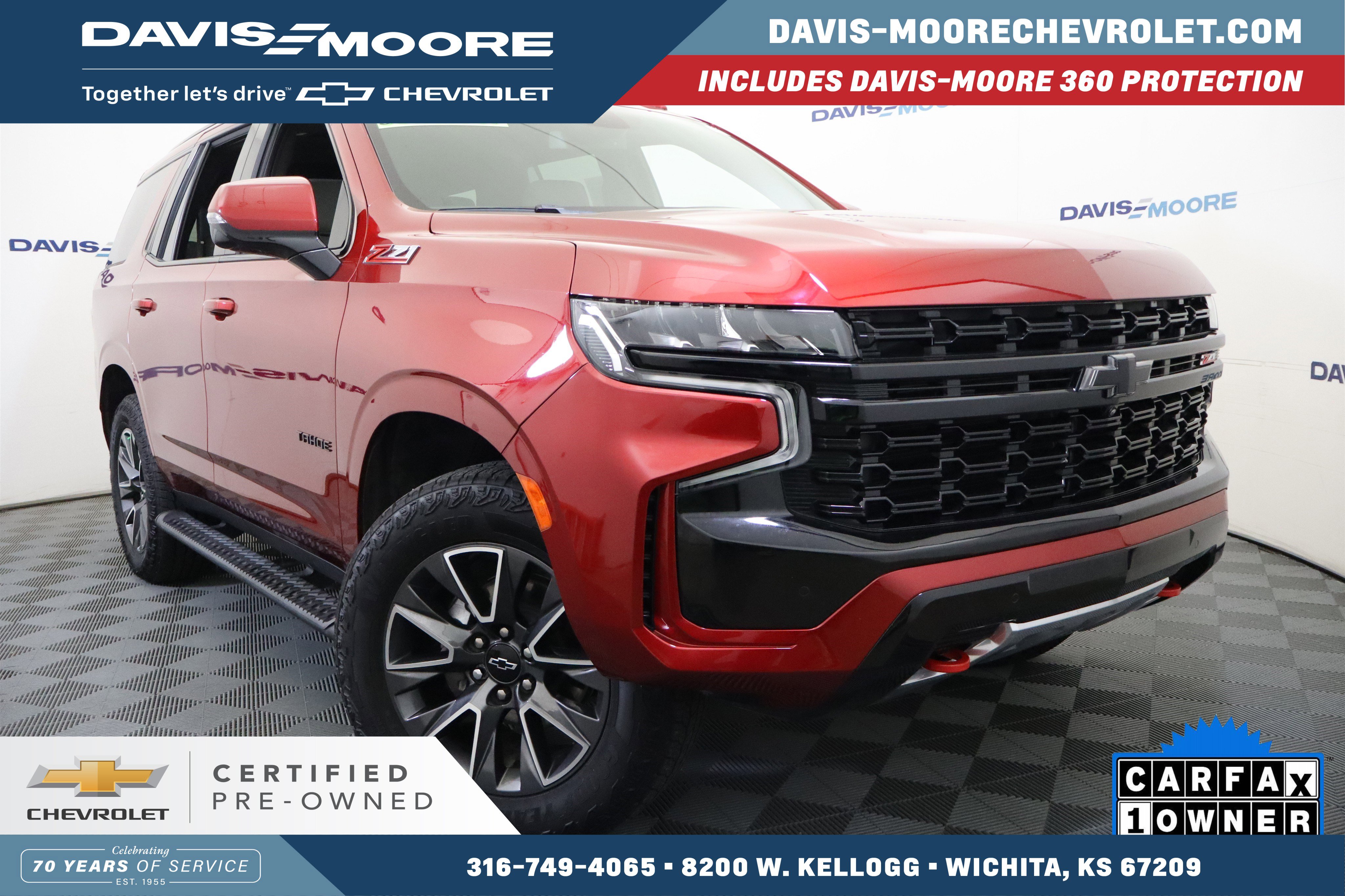 Certified 2023 Chevrolet Tahoe Z71 w/ Luxury Package