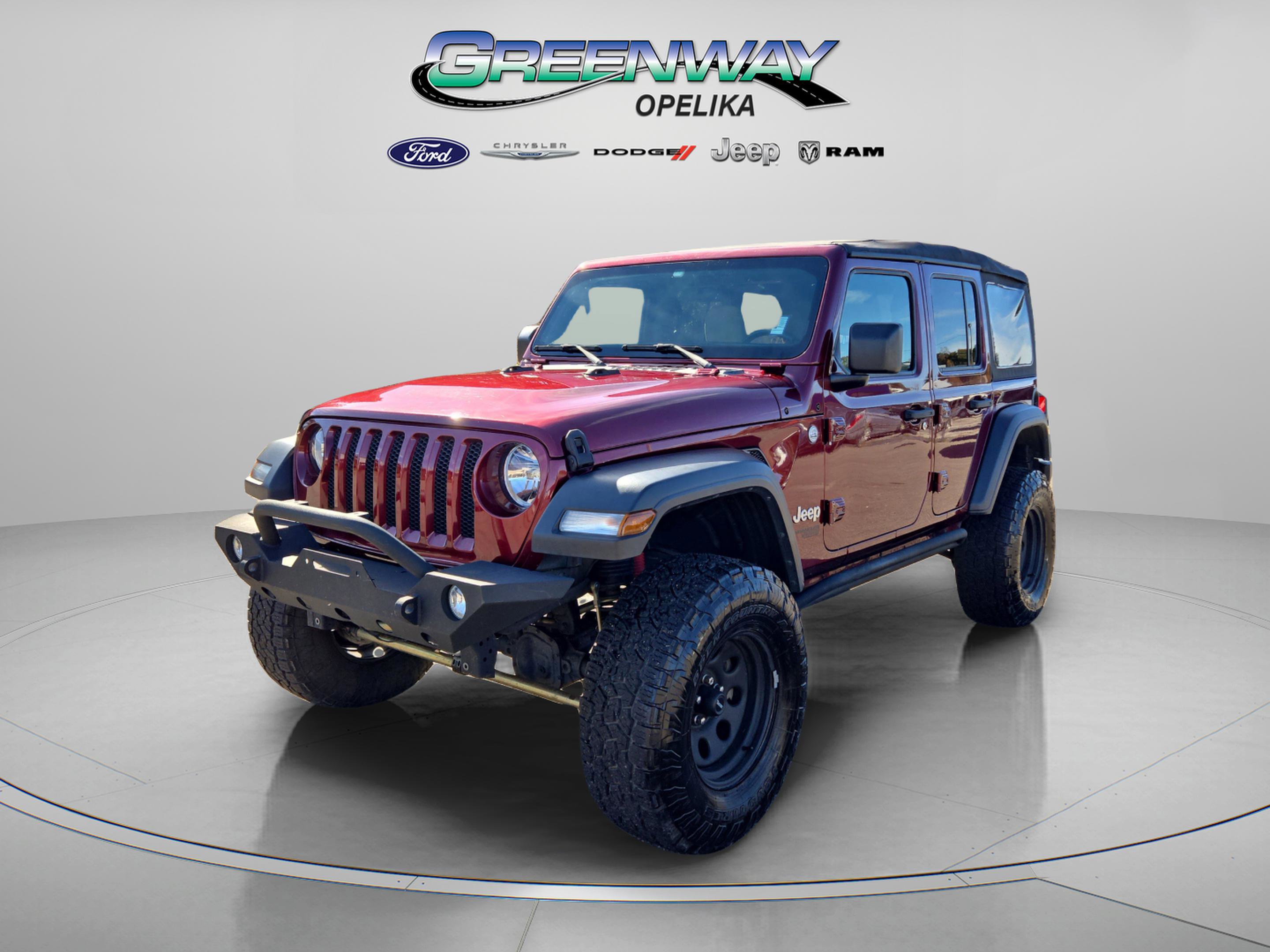 Used 2021 Jeep Wrangler Unlimited Sport image 3