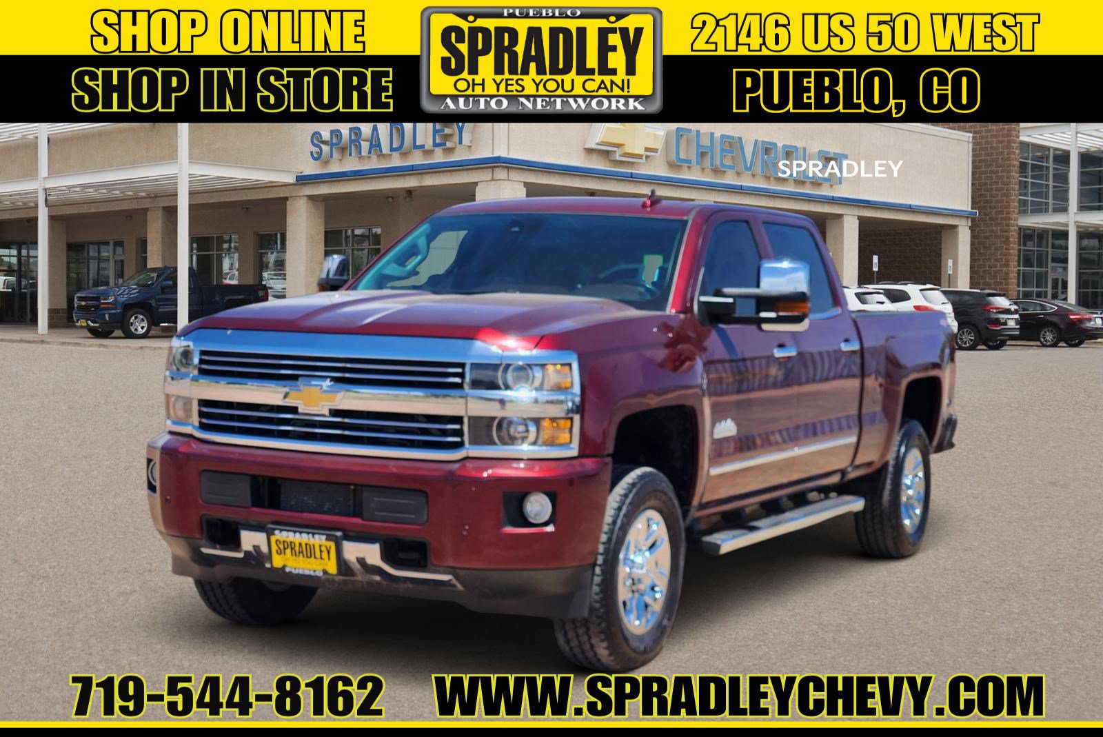 Used 2016 Chevrolet Silverado 3500 High Country w/ Duramax Plus Package