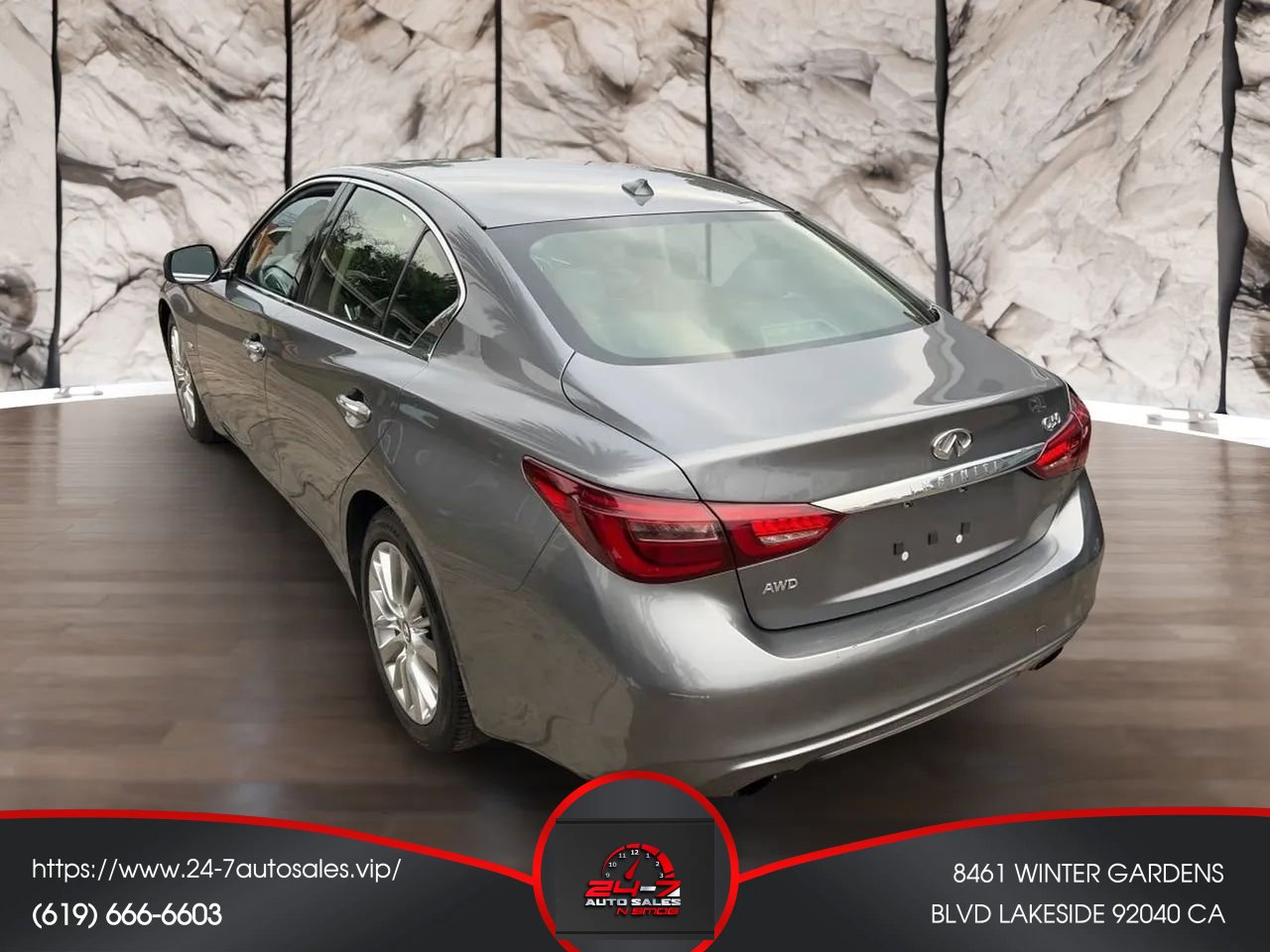 Used 2019 INFINITI Q50 Luxe AWD/4WD image 13