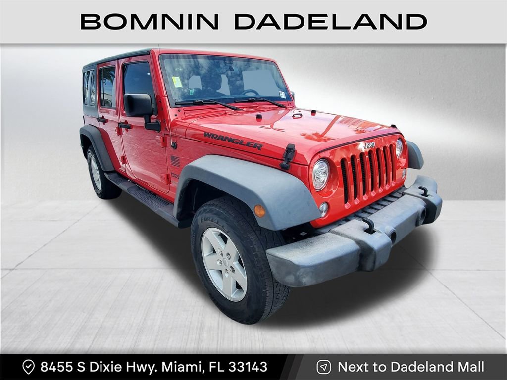 Used 2018 Jeep Wrangler Unlimited Sport S