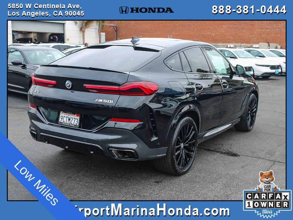 Used 2023 BMW X6 M50i w/ Shadowloine Package AWD/4WD image 12