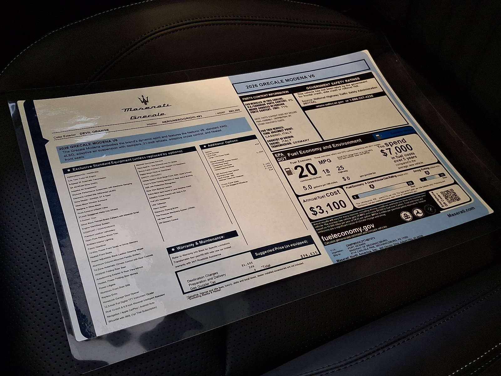 New 2026 Maserati Grecale Modena image 11