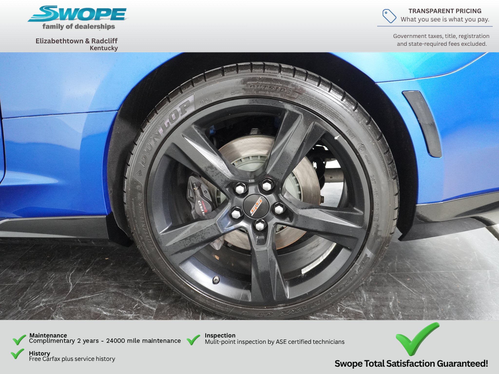 Used 2016 Chevrolet Camaro SS RWD image 28