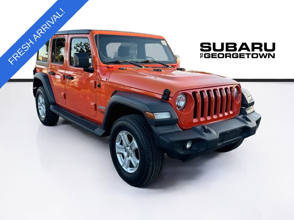 Used 2018 Jeep Wrangler Unlimited Sport S AWD/4WD image 1