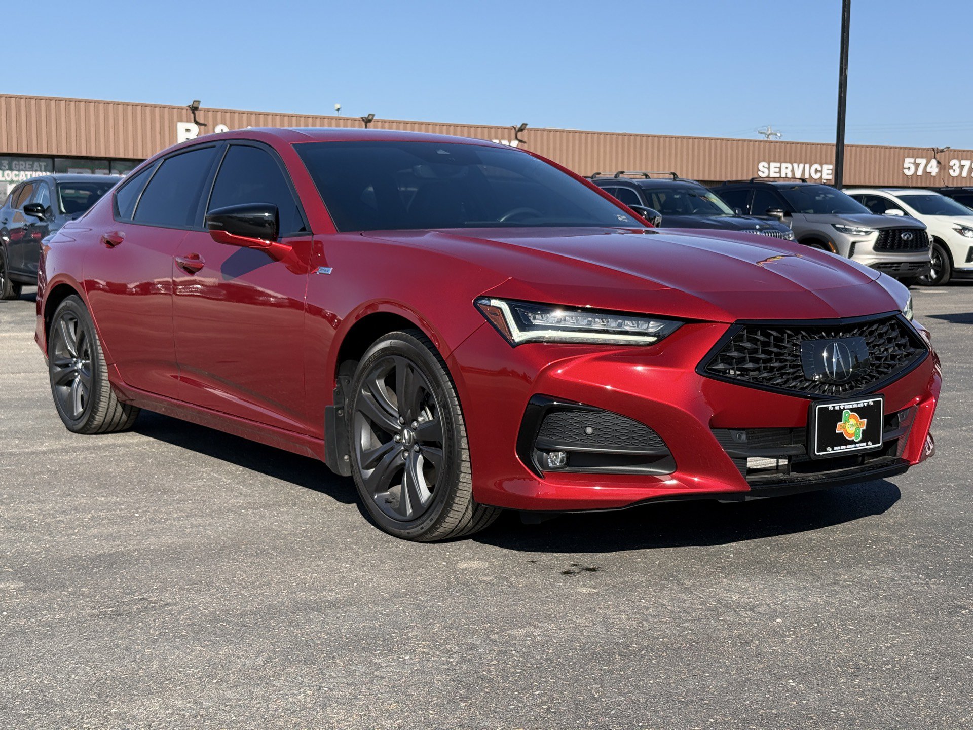 Used 2021 Acura TLX w/ A-SPEC Package AWD/4WD image 2