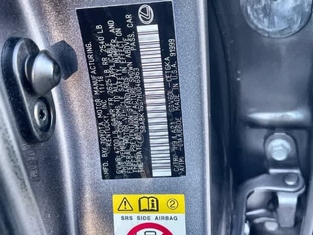 Used 2017 Lexus ES 350 w/ Premium Package FWD image 22