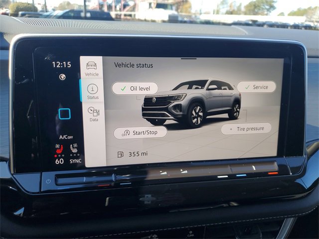 Certified 2024 Volkswagen Atlas Cross Sport SE w/ Black Wheel Package image 19