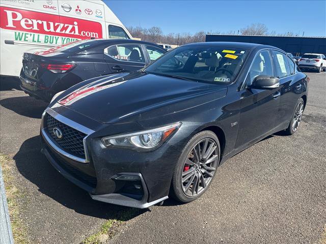 Used 2019 INFINITI Q50 Red Sport 400 w/ Proactive Package video 1