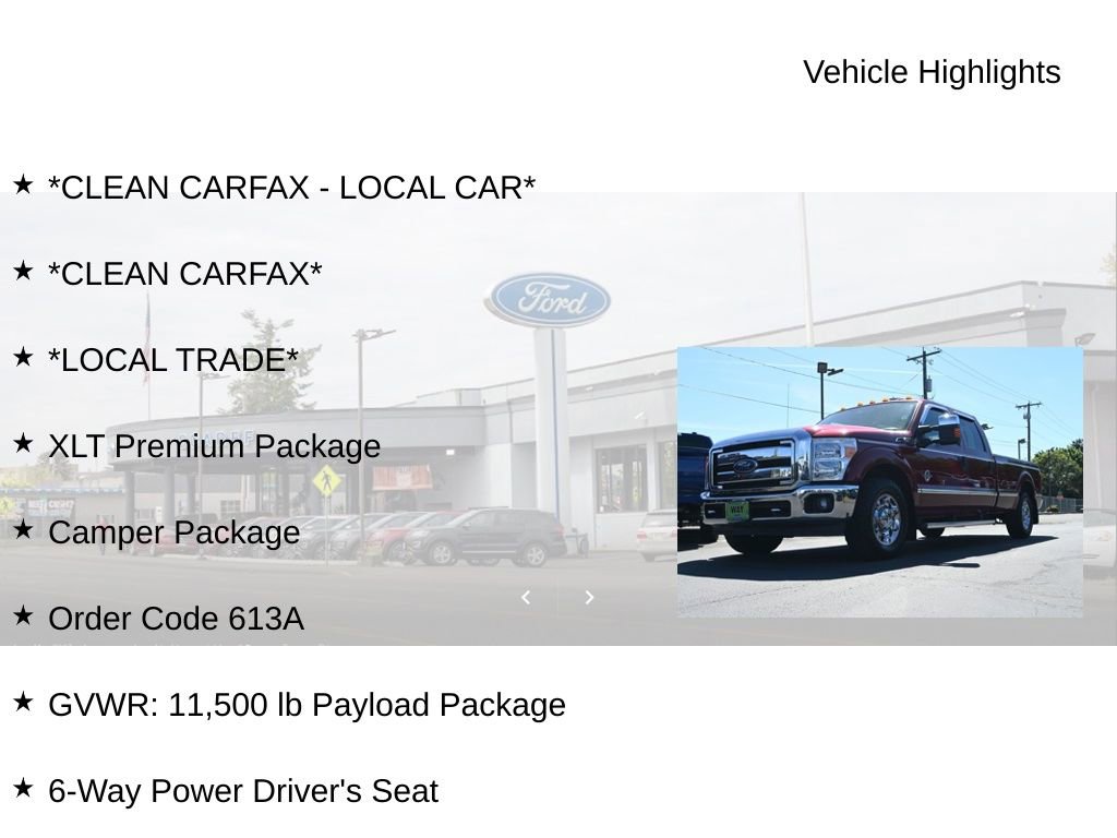 Used 2016 Ford F350 XLT w/ XTR Plus Package RWD image 19