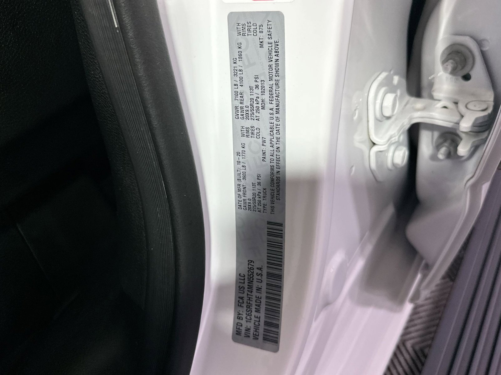 Used 2021 RAM 1500 Limited w/ Body Color Bumper Group image 35