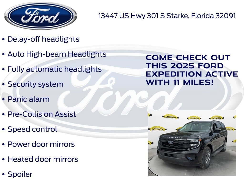 New 2025 Ford Expedition Active image 30